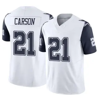 Dallas Cowboys Men's Caelen Carson Limited 2nd Alternate Vapor F.U.S.E. Jersey - White