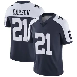 Dallas Cowboys Men's Caelen Carson Limited Alternate Vapor Untouchable Jersey - Navy