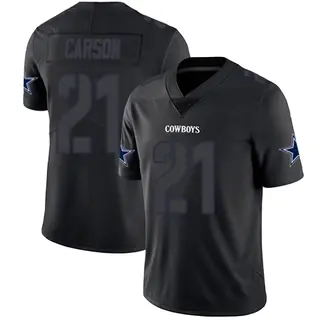 Dallas Cowboys Men's Caelen Carson Limited Jersey - Black Impact