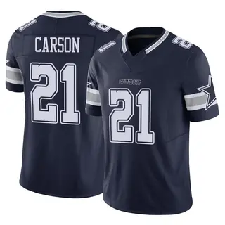 Dallas Cowboys Men's Caelen Carson Limited Vapor F.U.S.E. Jersey - Navy