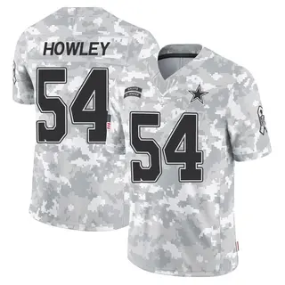 Dallas Cowboys Men's Chuck Howley Limited 2024 Salute to Service Jersey - Arctic Camo