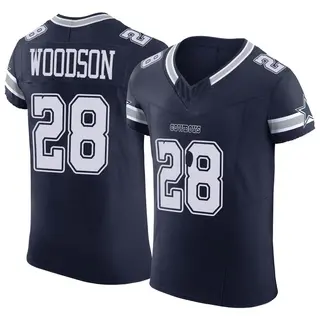 Dallas Cowboys Men's Darren Woodson Elite Vapor F.U.S.E. Jersey - Navy