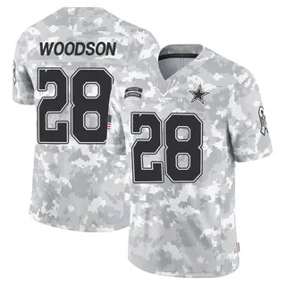 Dallas Cowboys Men's Darren Woodson Limited 2024 Salute to Service Jersey - Arctic Camo