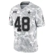 Dallas Cowboys Men's Daryl Johnston Limited 2024 Salute to Service Jersey - Arctic Camo