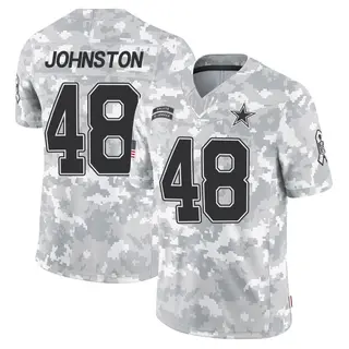 Dallas Cowboys Men's Daryl Johnston Limited 2024 Salute to Service Jersey - Arctic Camo