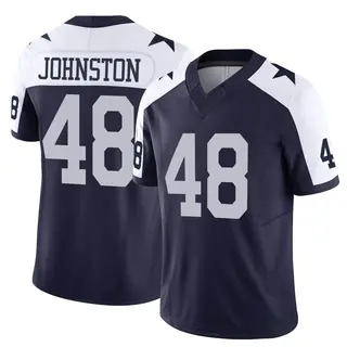 Dallas Cowboys Men's Daryl Johnston Limited Alternate Vapor F.U.S.E. Jersey - Navy