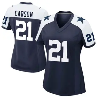 Dallas Cowboys Women's Caelen Carson Game Alternate Jersey - Navy