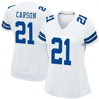 Dallas Cowboys Women's Caelen Carson Game Jersey - White