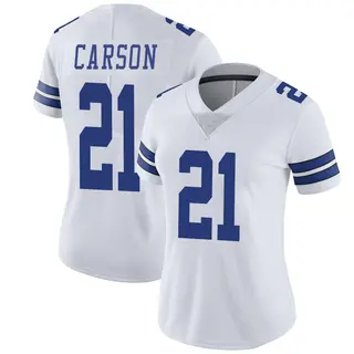 Dallas Cowboys Women's Caelen Carson Limited Vapor Untouchable Jersey - White