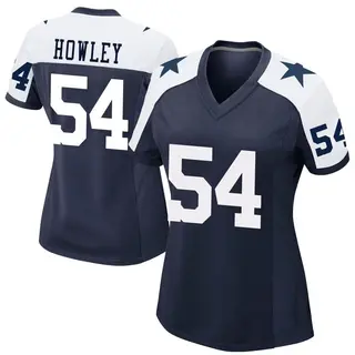 Dallas Cowboys Women's Chuck Howley Game Alternate Jersey - Navy