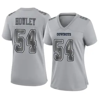 Dallas Cowboys Women's Chuck Howley Game Atmosphere Fashion Jersey - Gray