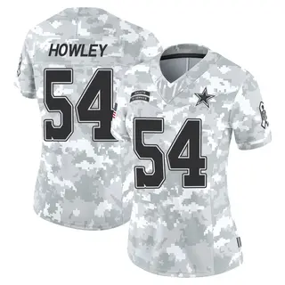 Dallas Cowboys Women's Chuck Howley Limited 2024 Salute to Service Jersey - Arctic Camo