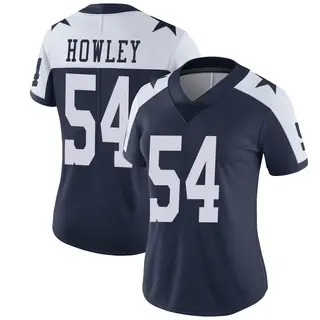 Dallas Cowboys Women's Chuck Howley Limited Alternate Vapor Untouchable Jersey - Navy