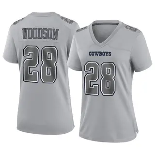 Dallas Cowboys Women's Darren Woodson Game Atmosphere Fashion Jersey - Gray