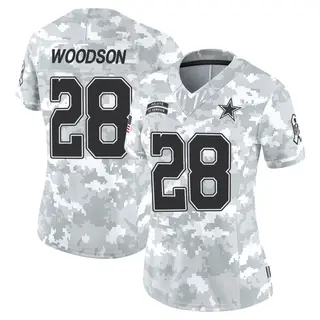 Dallas Cowboys Women's Darren Woodson Limited 2024 Salute to Service Jersey - Arctic Camo