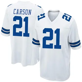 Dallas Cowboys Youth Caelen Carson Game Jersey - White