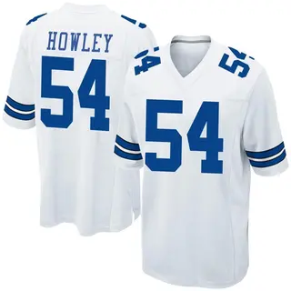 Dallas Cowboys Youth Chuck Howley Game Jersey - White