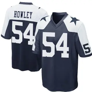 Dallas Cowboys Youth Chuck Howley Game Throwback Jersey - Navy Blue