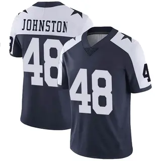 Dallas Cowboys Youth Daryl Johnston Limited Alternate Vapor Untouchable Jersey - Navy